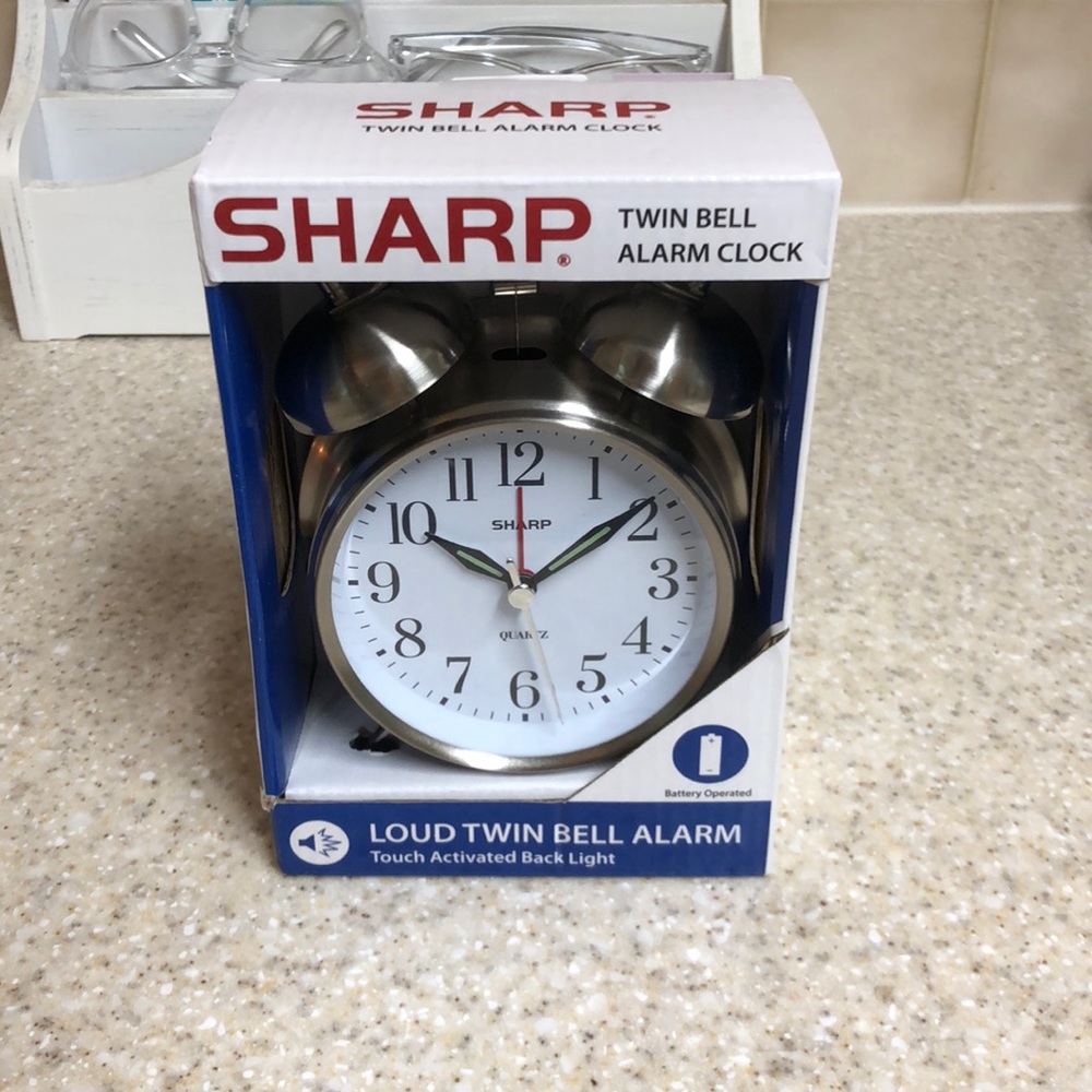Sharp Alarm Clock